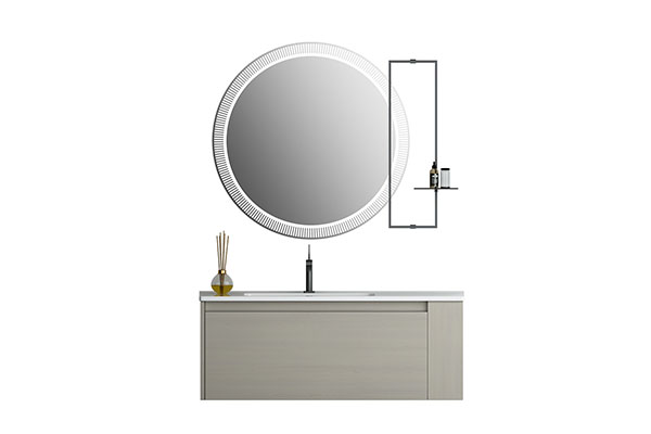 High Quality Design Vanity Bathroom Mirror Modern Wall Mounted Bathroom Cabinet With Plywood Material